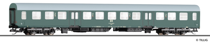 Tillig 12608 - TT - Personenwagen 2. Kl., DR, Ep. IV - Wagen 2